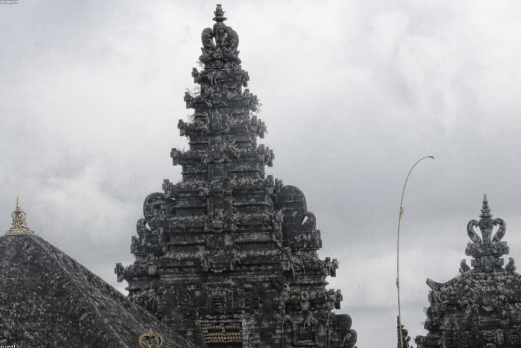 Balinese New Year Eve Temple Ceremony
